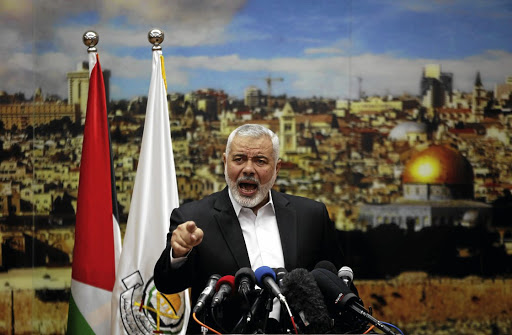 Hamas chief Ismail Haniyeh. Picture: REUTERS