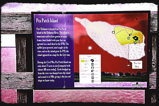 Pea Patch Island Map