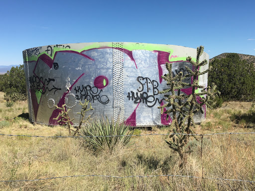 Graffiti on Turquoise Trail