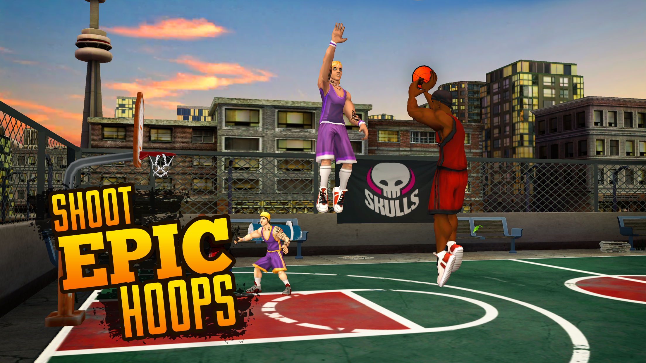 Android application Jam City Basketball screenshort