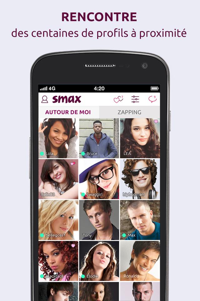 Android application Smax screenshort