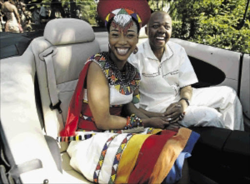 I do ... or do I?: Sonia and Leslie Sedibe's marriage is over, and the actress confirmed she has moved out PHOTO: Muntu Vilakazi