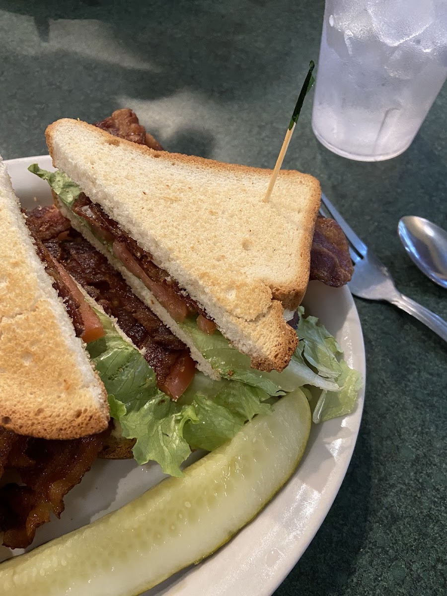 Big Mike's Double BLT - on GF bread!