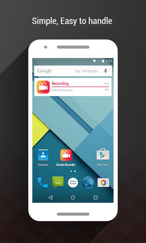 Android application Screen Recorder Video No Root screenshort