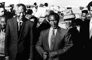 Nelson Mandela, Oliver Tambo and Winnie Mandela.