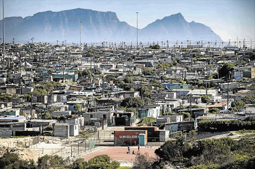 Khayelitsha informal settlement, Cape Town. File photo