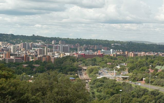 A view of the City of Tshwane, from Freedom Park. Picture: SUNDAY TIMES