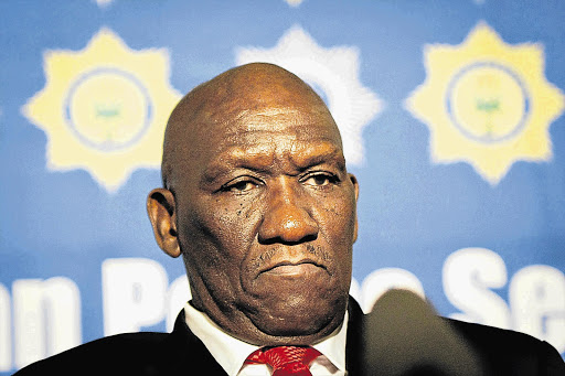 Suspended police commissioner General Bheki Cele. File photo.