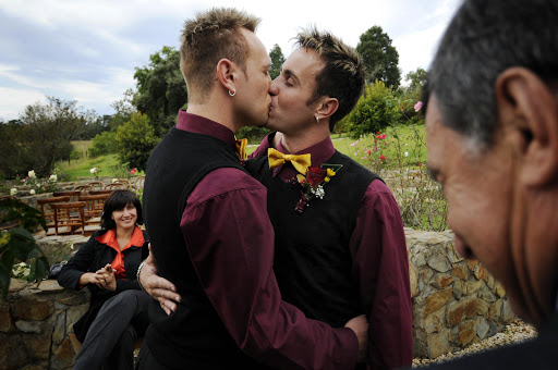 Gay marriage. File picture