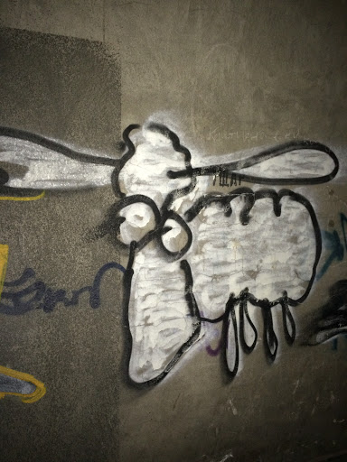 The Sheep Graffiti 