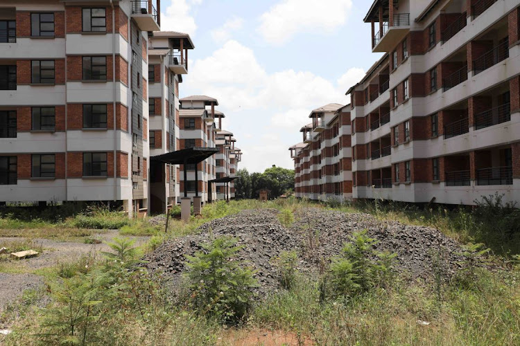 The abandoned Kusile housing project, which has cost Eskom R840m. The department of human settlements says it is currently undertaking a process of evaluation of the property.