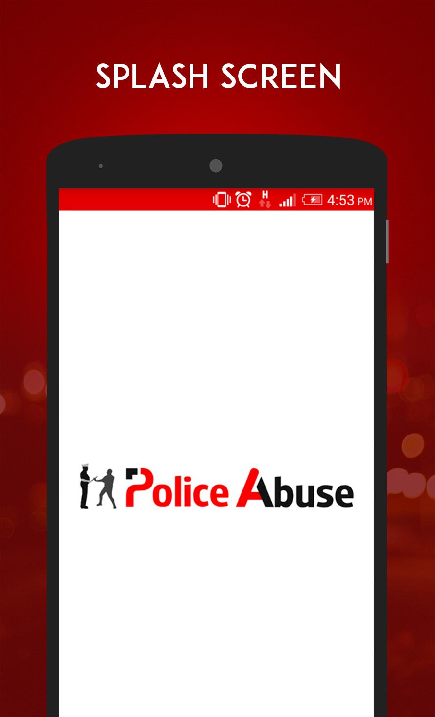Android application PoliceAbuse.tv screenshort