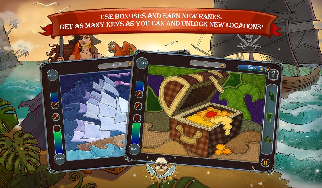    Pirate Mosaic Puzzle- screenshot  