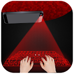 Hologram 3D keyboard simulated Apk