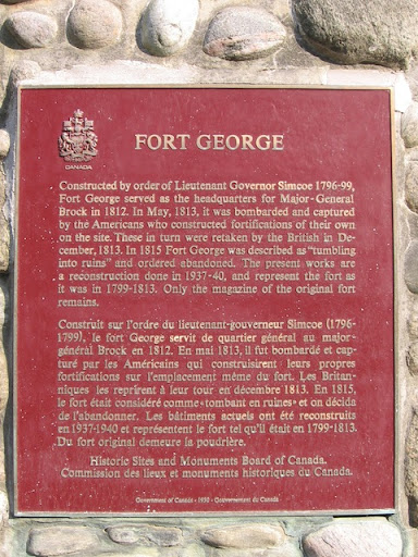 Constructed by order of Lieutenant Governor Simcoe 1796-99, Fort George served as the headquarters for Major-General Brock in 1812. In May, 1813, it was bombarded and captured by the Americans who...