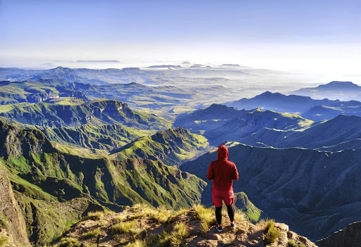 To stand in the amphitheatre of the Drakensberg is to know contentment as the sun and the mountain agree to bless all the people of the land with a share of light and shadow.