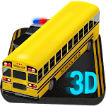 School bus traffic jam 3D Apk