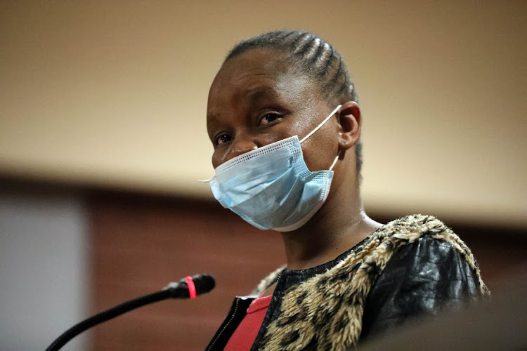 Mannana Tsabane, 39, is on trial for allegedly murdering toddler Langelihle Mnguni.
