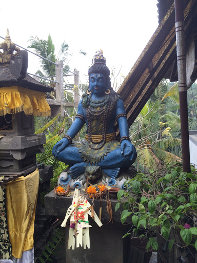Blue God Statue
