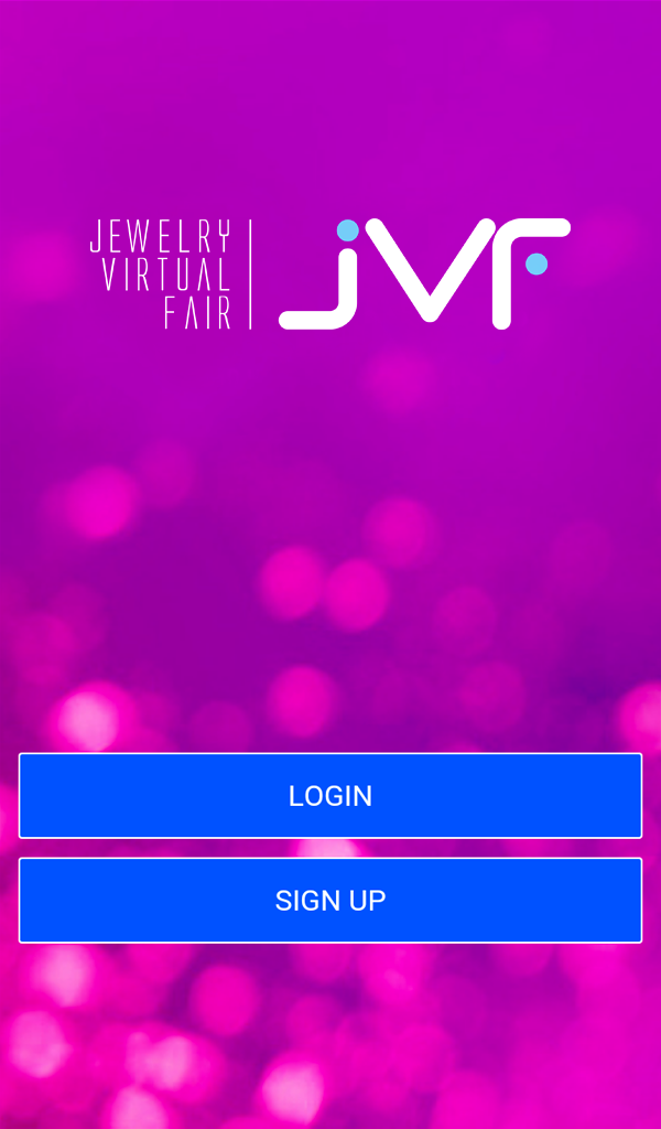 Android application JVF - Jewelry Virtual Fair screenshort
