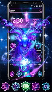 How to mod Capricorn Constellation Theme Glitter Purple Galax 1.1.3 unlimited apk for bluestacks