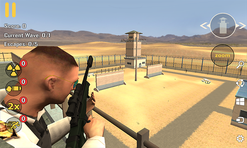 Android application Sniper Guard: Prison Escape screenshort