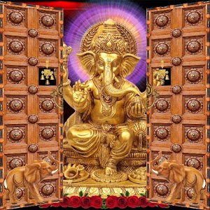 Download Ganesha Temple Door Lock Screen For PC Windows and Mac