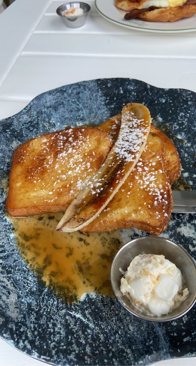 Gluten-Free French Toast at Croissants Bakery & Bistro