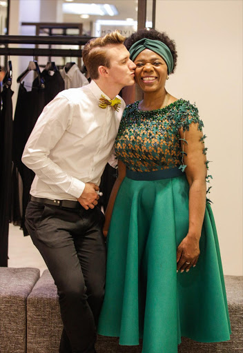 Gert-Johan Coetzee with Thuli Madonsela