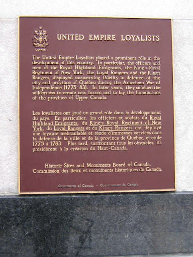 The United Empire Loyalists played a prominent role in the development of this country. In particular, the officers and men of the Royal Highland Emigrants, the King's Royal Regiment of New York,...