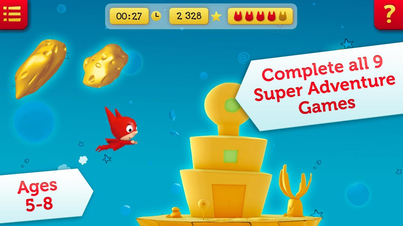 Android application SamSam Super Cosmic Games screenshort