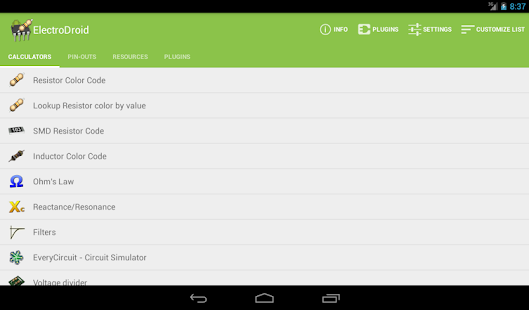   ElectroDroid Pro- screenshot thumbnail   