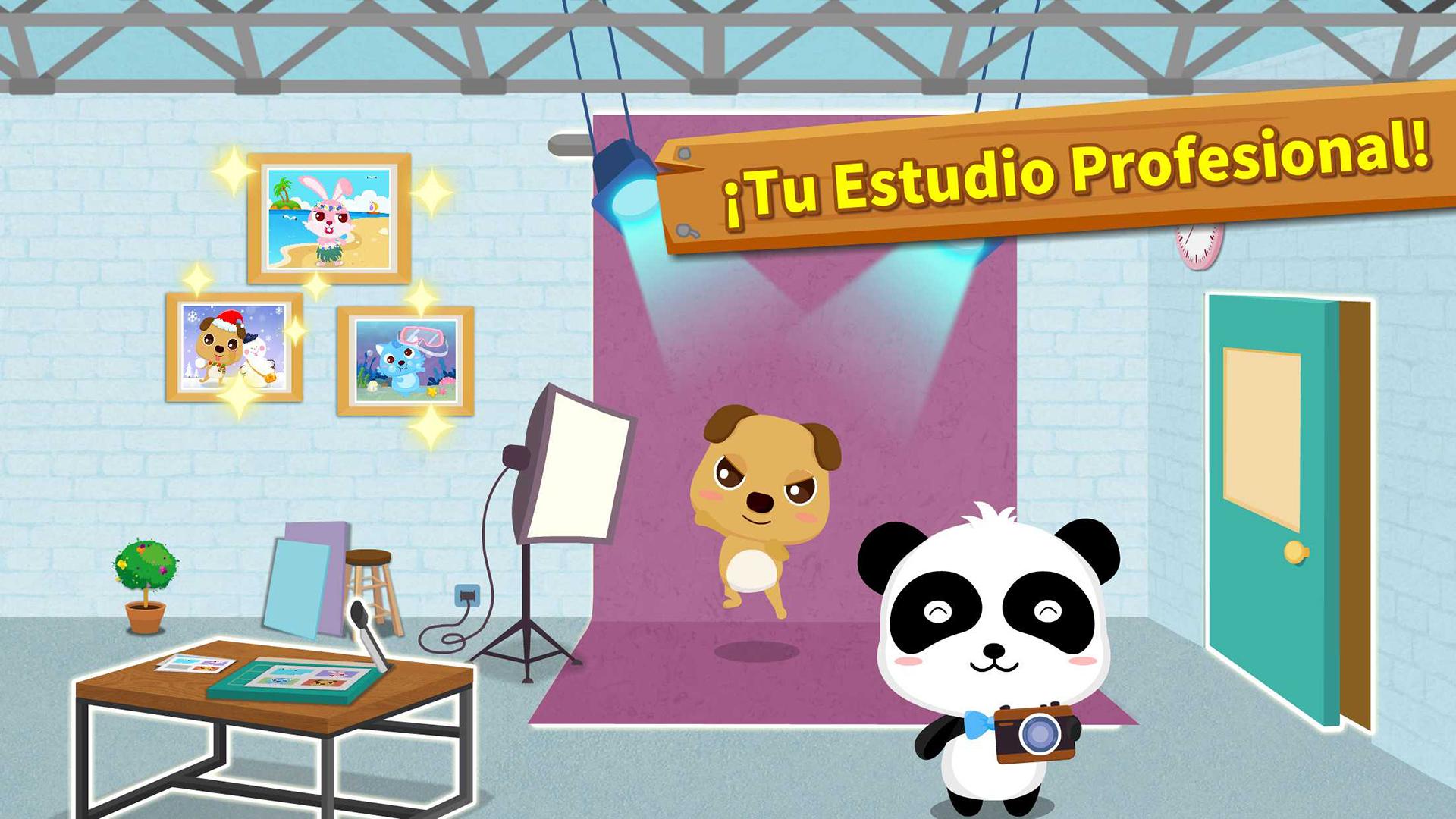 Android application Little Pandas Photo Shop screenshort