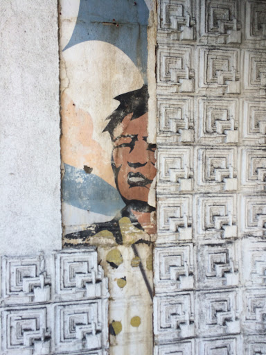 Sad Face Mural