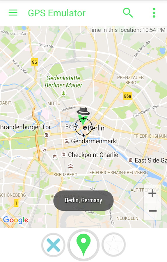 GPS Emulator — приложение на Android