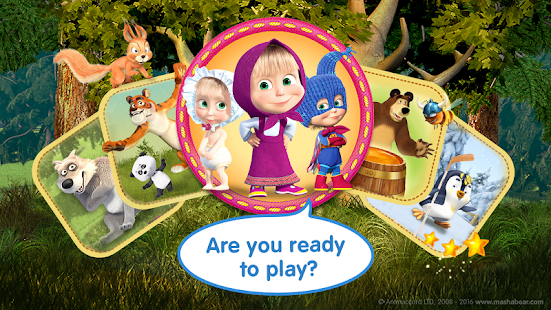   Masha and the Bear: Kids Games- screenshot thumbnail   
