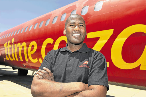Blacky Komani, CEO of 1time airline. File photo.