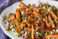 Baby Corn In Pineapple Sauce