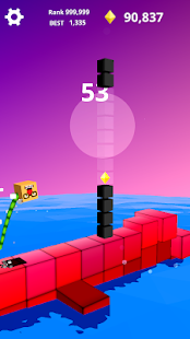 Jump Jump Cube : Endless Square (Vault Arcade) Screenshot