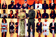 Khutso Theledi and Mpho Popps held it down at the golden horn awards ceremony that took place on Saturday night 