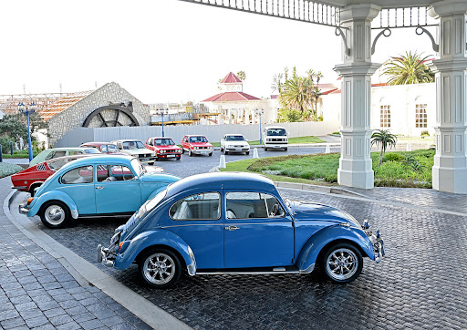 The impressive lineup of classic Volkswagen and Audi models the author got to experience.