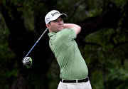 Branden Grace of South Africa plays his shot from the sixth tee during the first round of the Valero Texas Open at TPC San Antonio AT&T Oaks Course on April 20, 2017 in San Antonio, Texas.