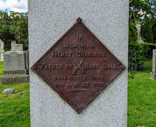 In Memoriam Henry Chadwick"Father of Base Ball"   Born Oct. 5, 1824Died April 20, 1908   Submitted by @lampbane