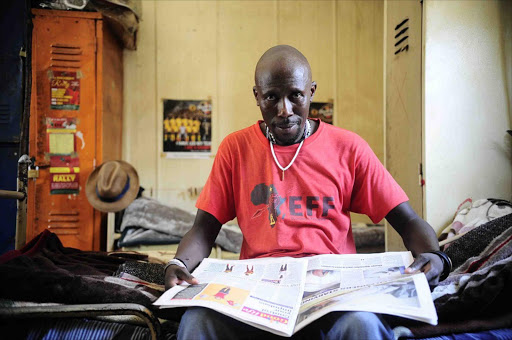Buyelekaya Dlelaphantsi is one of five hostel dwellers suffering from shingles.Photos: Thulani Mbele