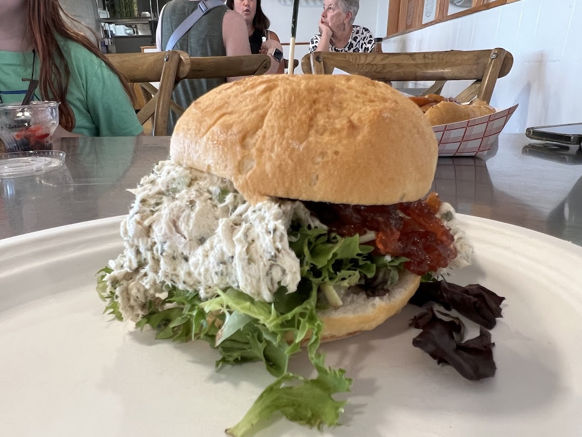 Chicken salad sandwich