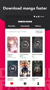 Manga Books Screenshot