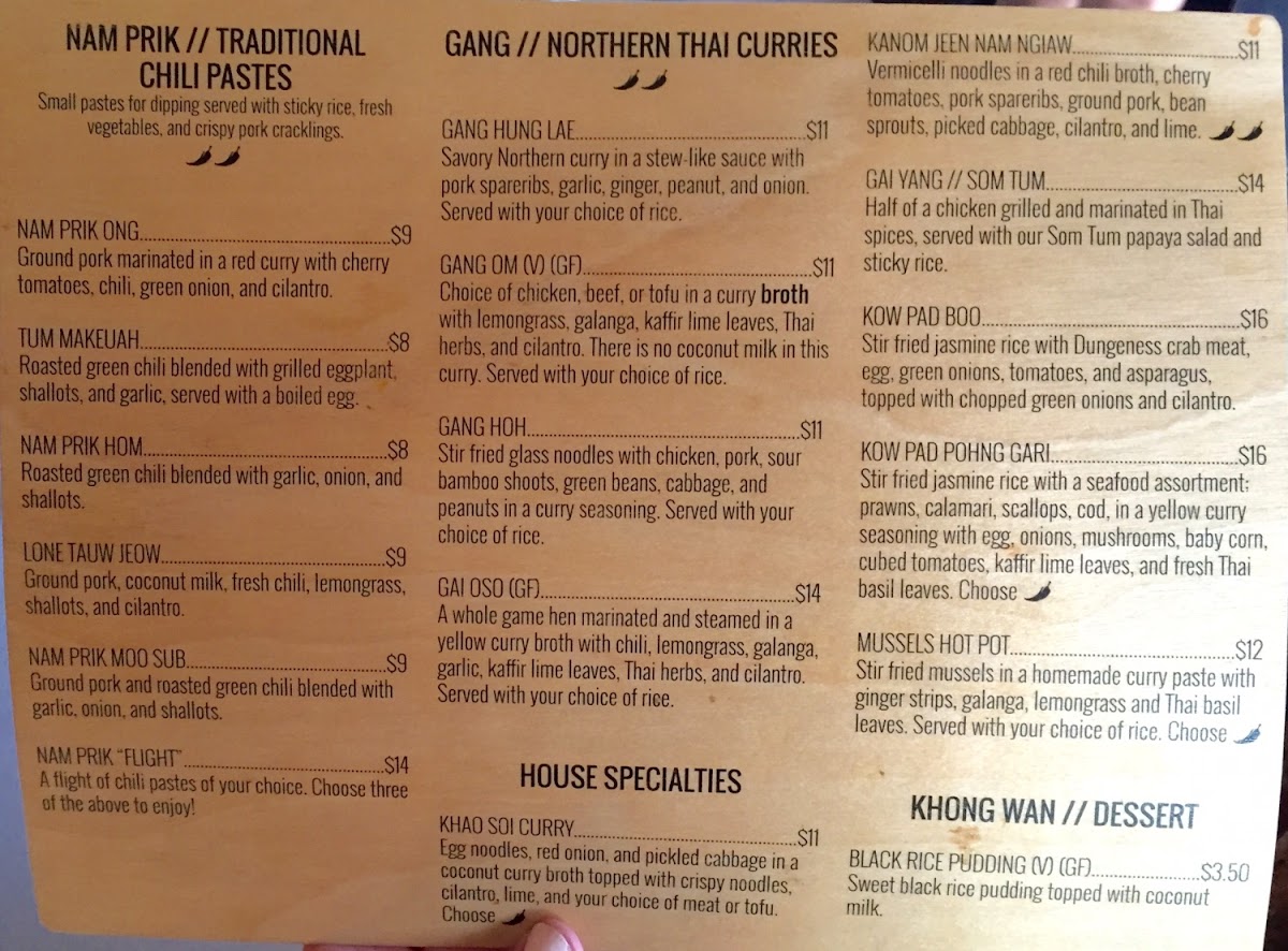 Their menu has GF next to dishes that are gluten free. Don't forget to check their specials board, b