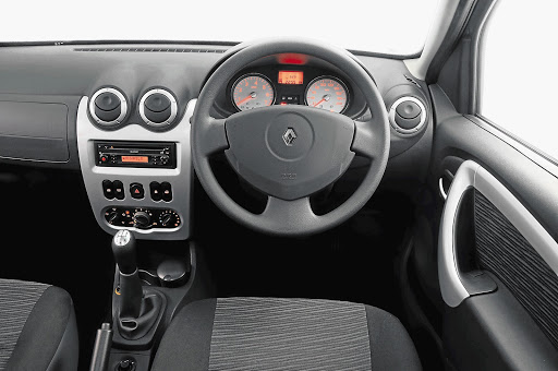 The Sandero's controls