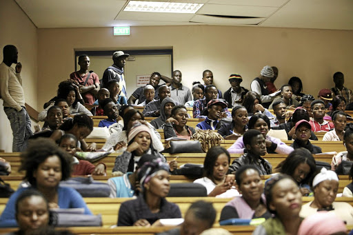 The union has accused the government of leaving 'historically Bantu universities to struggle to make their own determination to save the academic year'.