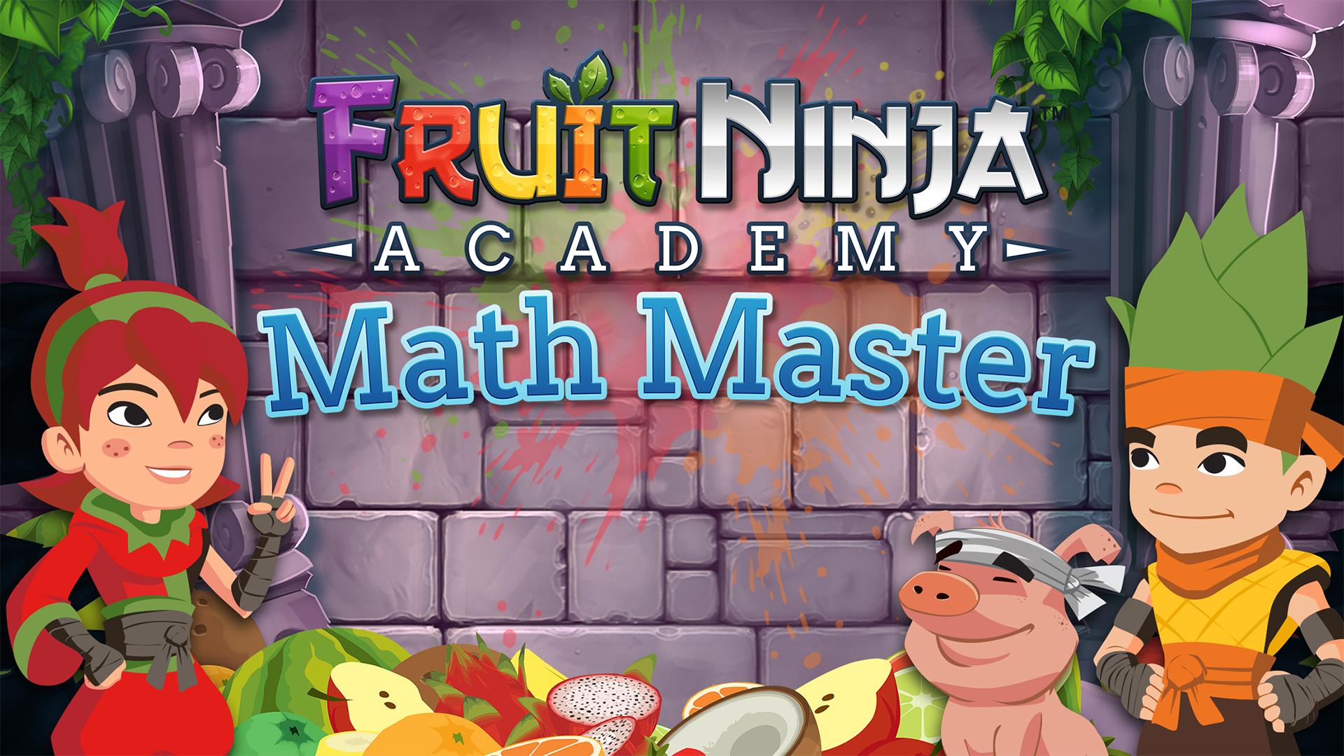 Android application Fruit Ninja: Math Master screenshort